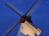 Dybbøl Mølle at night