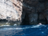 Sailing by the cliffs of Gozo